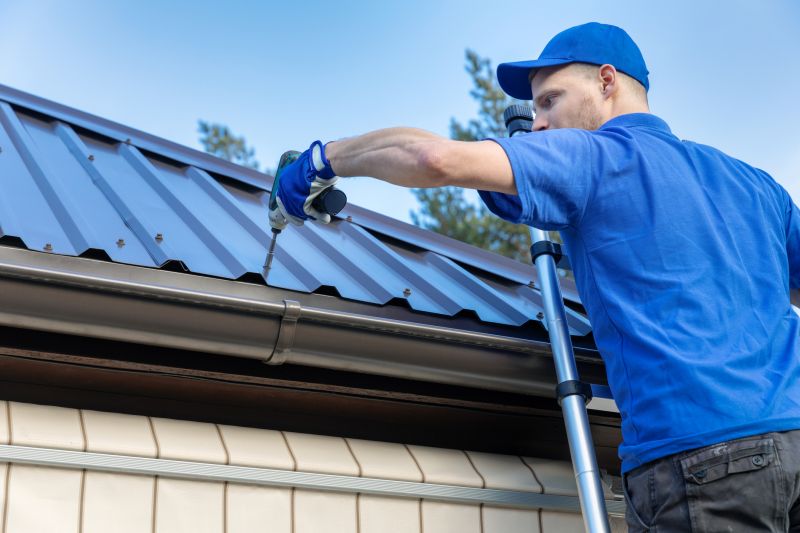 Aluminum Roof Installation detail
