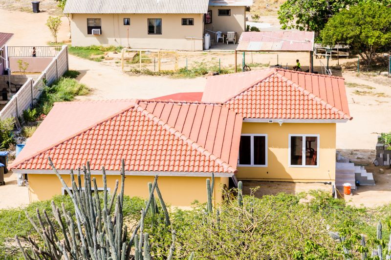 Clay Roof Installation detail