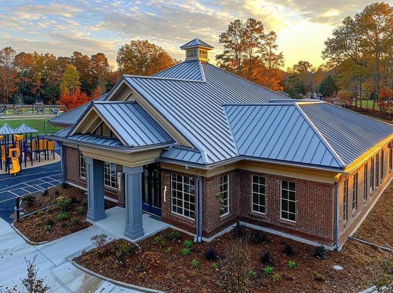 Commercial Roof Installation detail