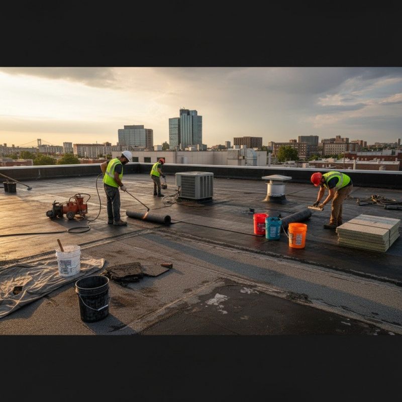 Commercial Roof Repair detail