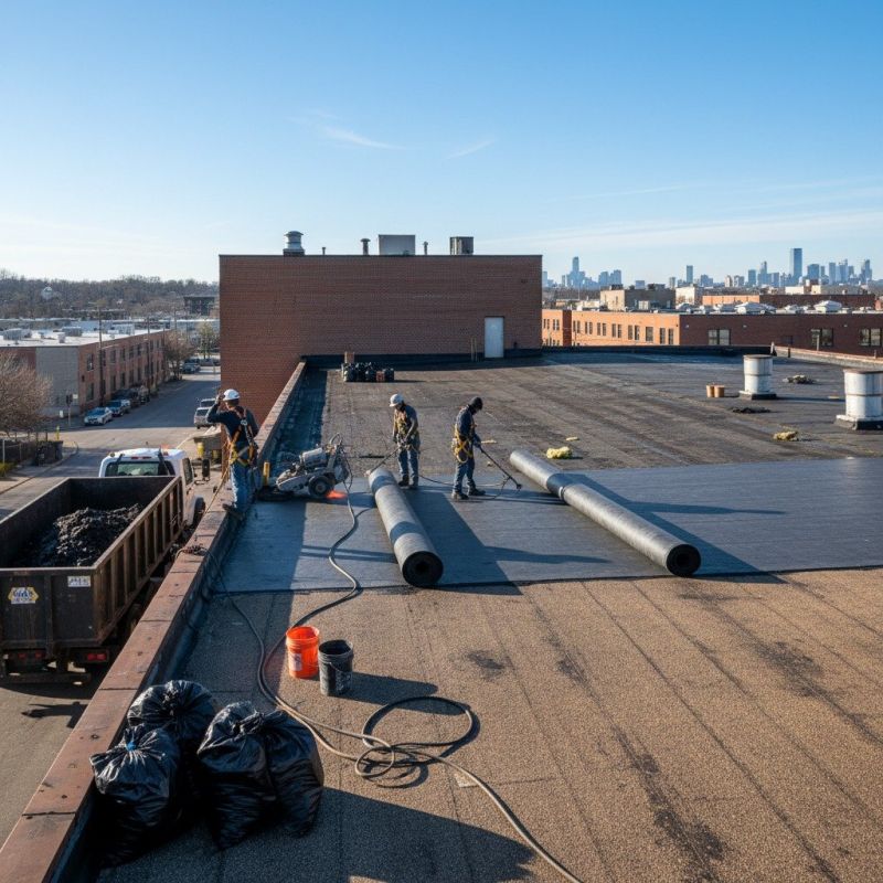 Flat Roof Replacement detail
