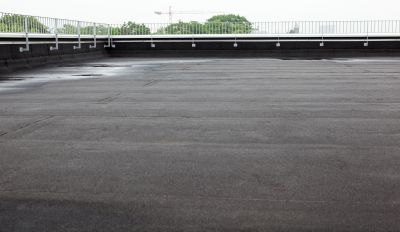 Gravel Roof Repair detail