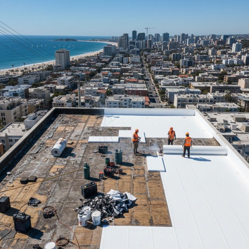 Industrial Roof Replacement