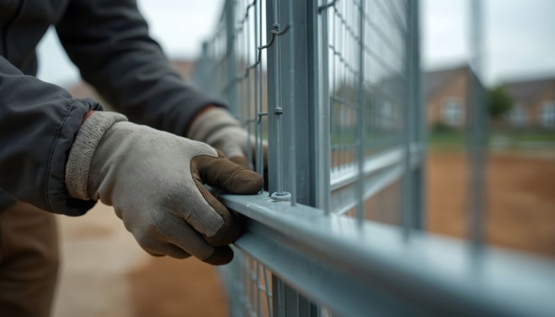 Aluminum Fence Installation